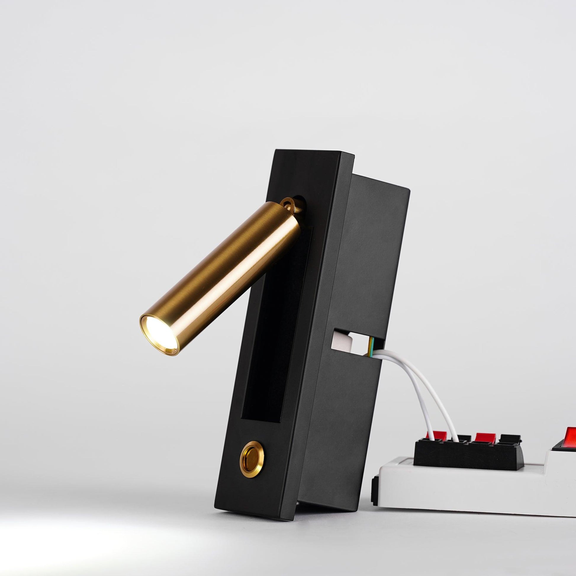 LED Bedside Wall Sconce Light Fixture - Modern Design for Bedroom & Nightstand Lighting