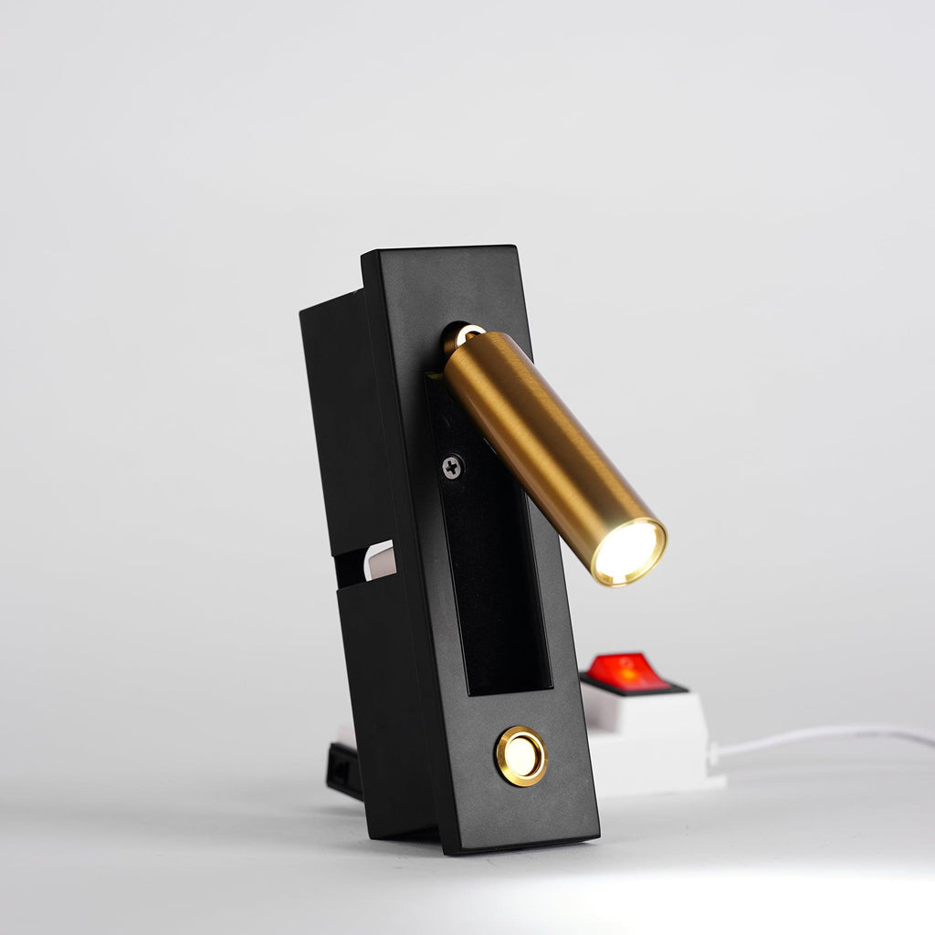 LED Bedside Wall Sconce Light Fixture - Modern Design for Bedroom & Nightstand Lighting