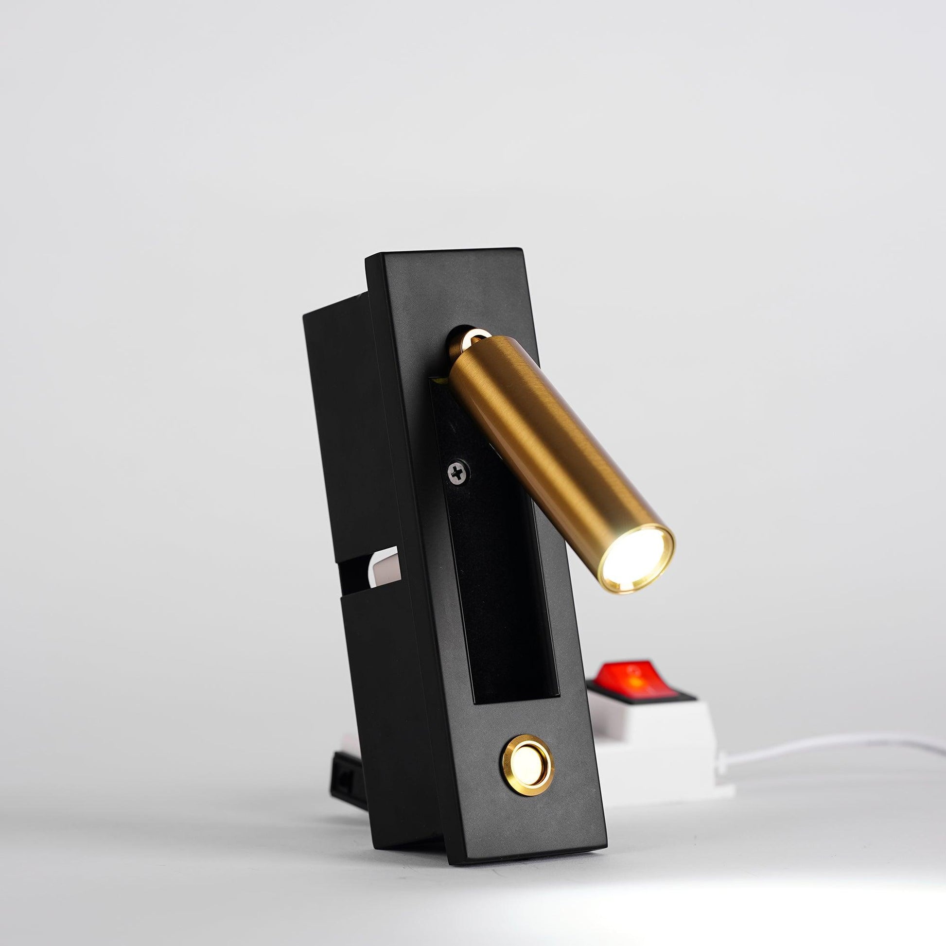 LED Bedside Wall Sconce Light Fixture - Modern Design for Bedroom & Nightstand Lighting