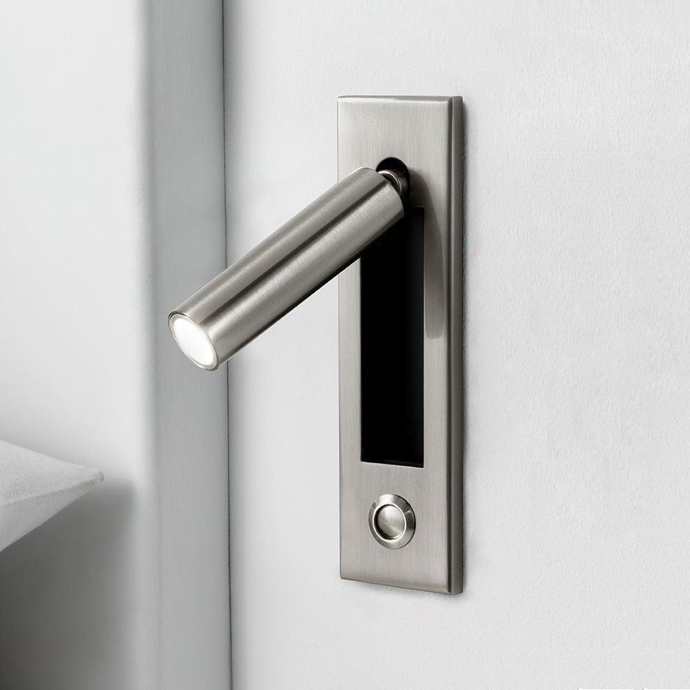 LED Bedside Reading Light | Adjustable Head, Dimmable & Space-Saving for Modern Bedrooms