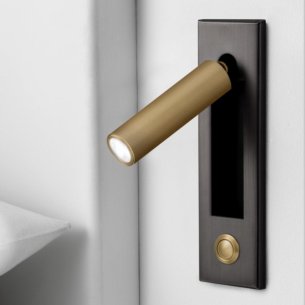 LED Bedside Reading Light | Adjustable Head, Dimmable & Space-Saving for Modern Bedrooms