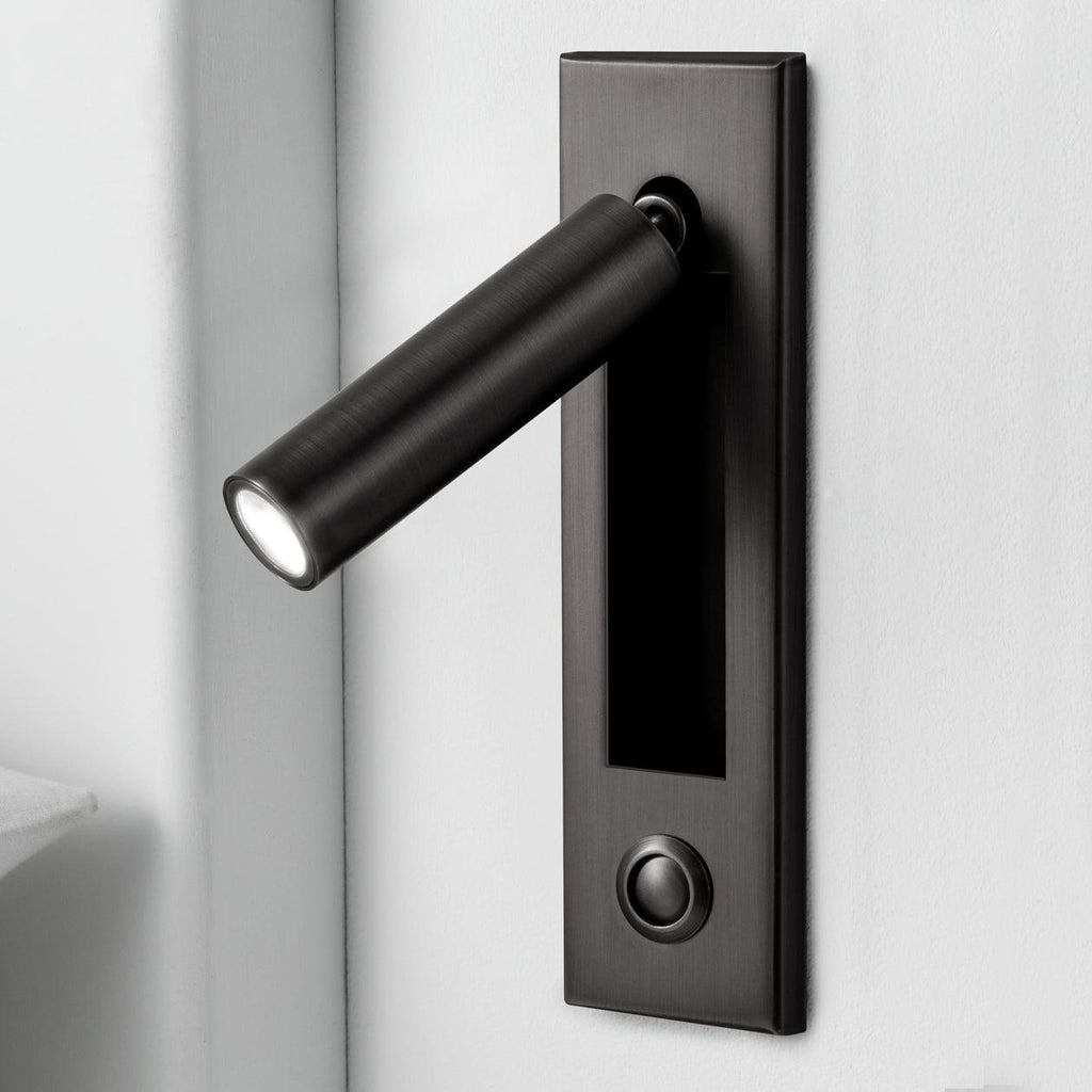 LED Bedside Reading Light | Adjustable Head, Dimmable & Space-Saving for Modern Bedrooms