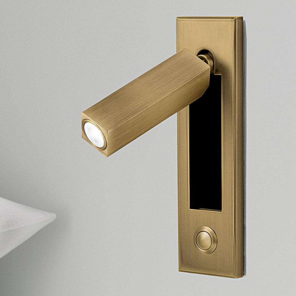 LED Bedside Reading Light | Adjustable Head, Dimmable & Space-Saving for Modern Bedrooms