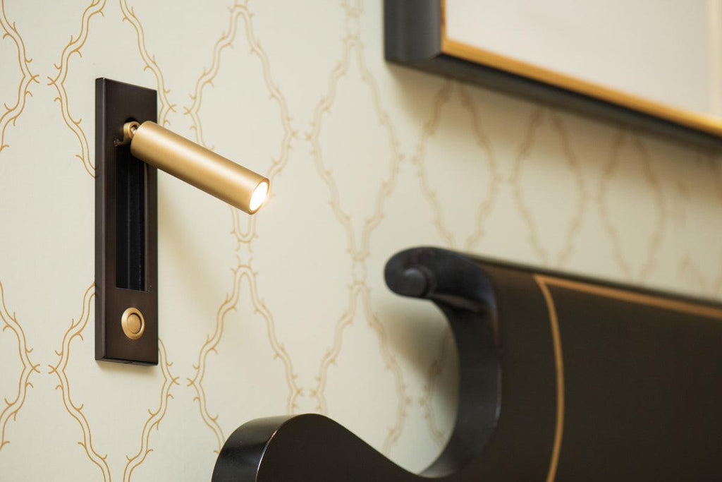 LED Bedside Reading Light | Adjustable Head, Dimmable & Space-Saving for Modern Bedrooms