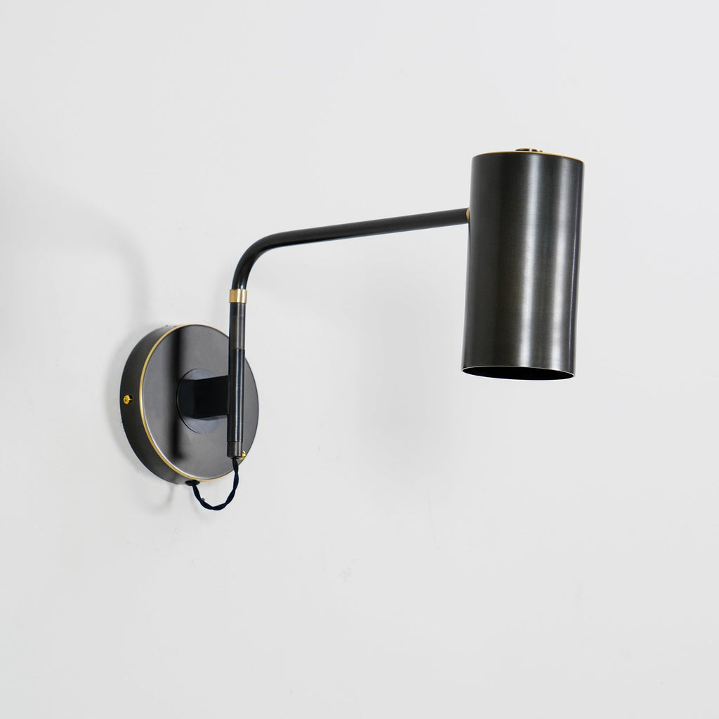 LED Swing Wall Sconce Light Fixture - Adjustable Arm Design for Living Room & Bedroom Lighting