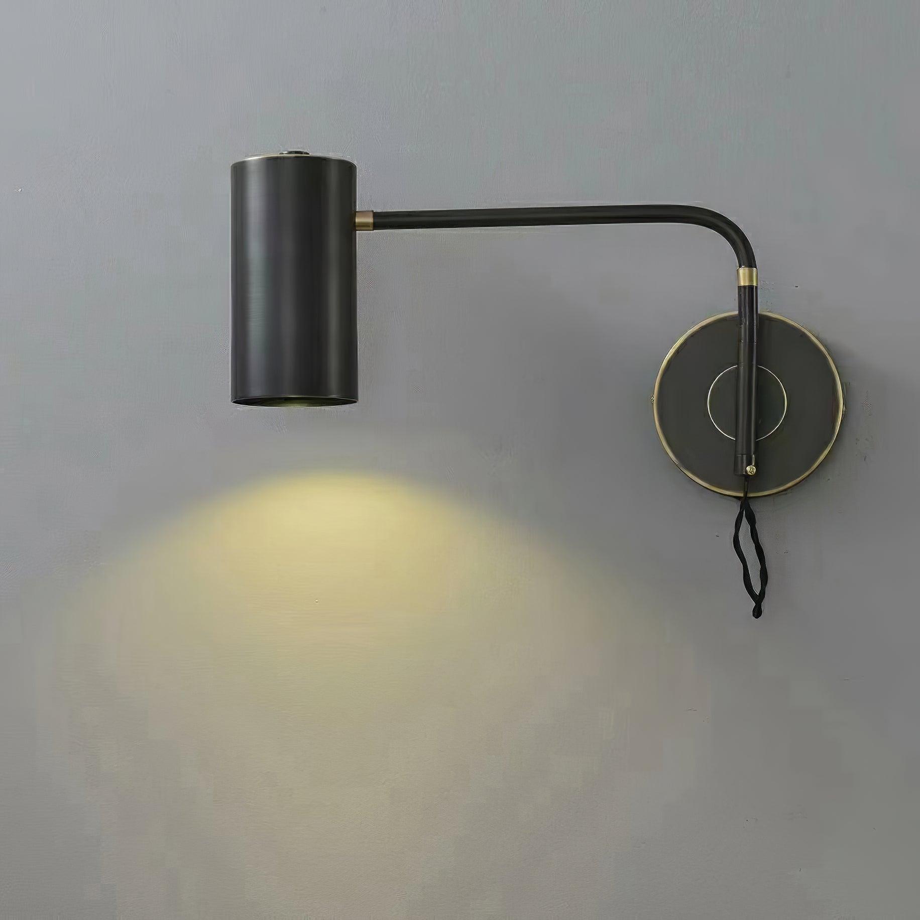 LED Swing Wall Sconce Light Fixture - Adjustable Arm Design for Living Room & Bedroom Lighting