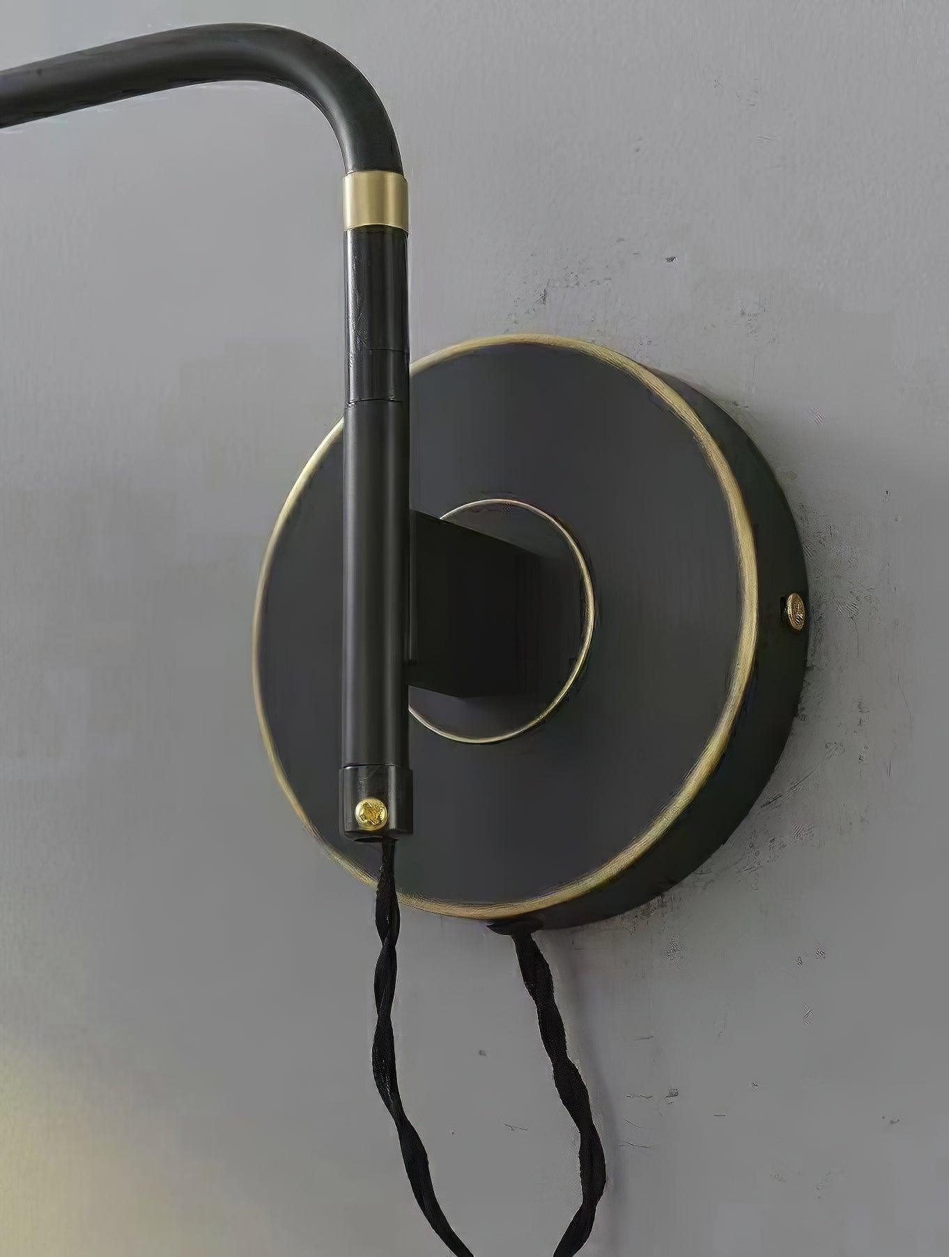 LED Swing Wall Sconce Light Fixture - Adjustable Arm Design for Living Room & Bedroom Lighting