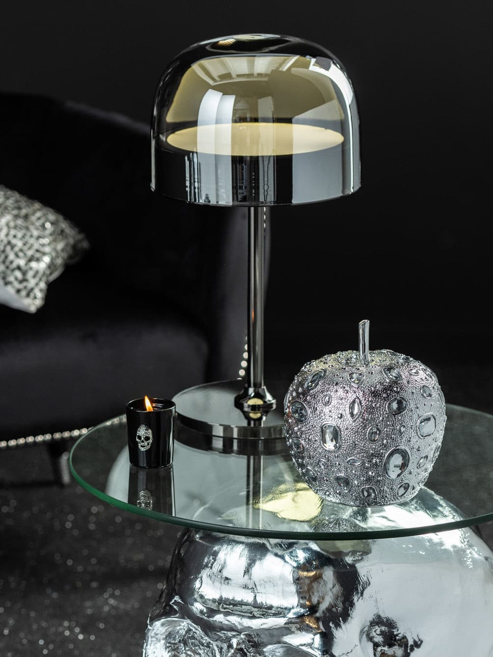 LED Table Lamp with Adjustable Brightness and Modern Design for Home Office & Living Room Use