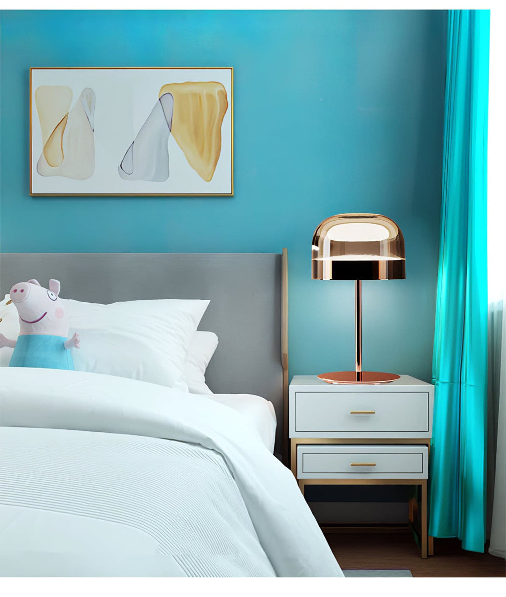 LED Table Lamp with Adjustable Brightness and Modern Design for Home Office & Living Room Use