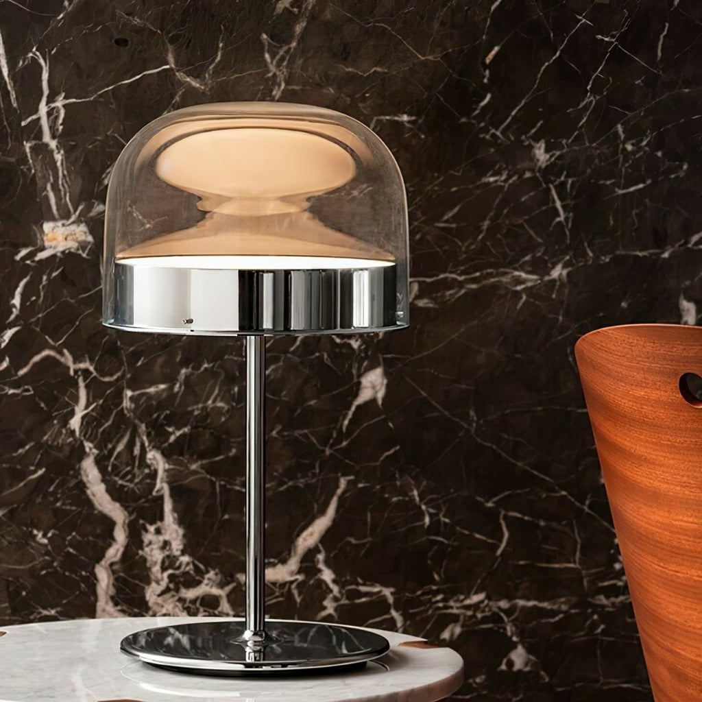 LED Table Lamp with Adjustable Brightness and Modern Design for Home Office & Living Room Use