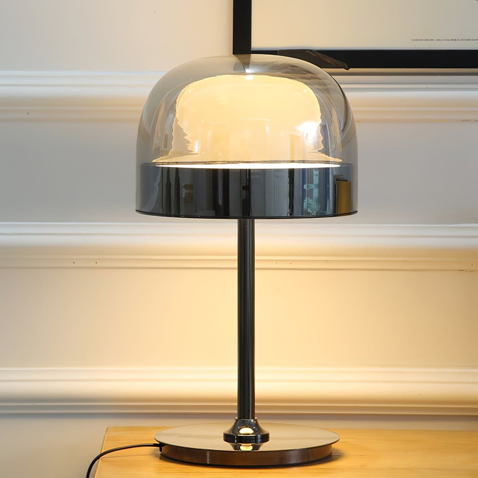 LED Table Lamp with Adjustable Brightness and Modern Design for Home Office & Living Room Use