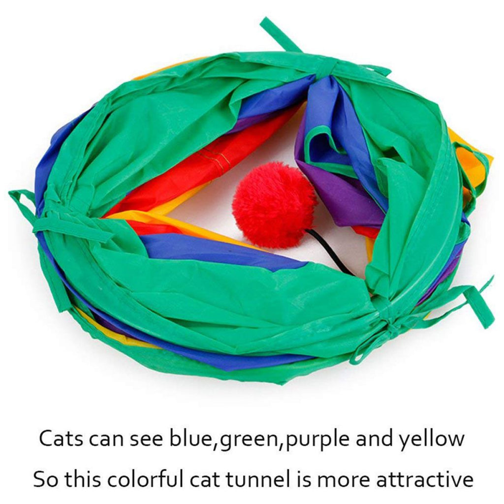Extra-Large Cat Tunnel | Interactive Folding Playhouse for Endless Indoor Fun