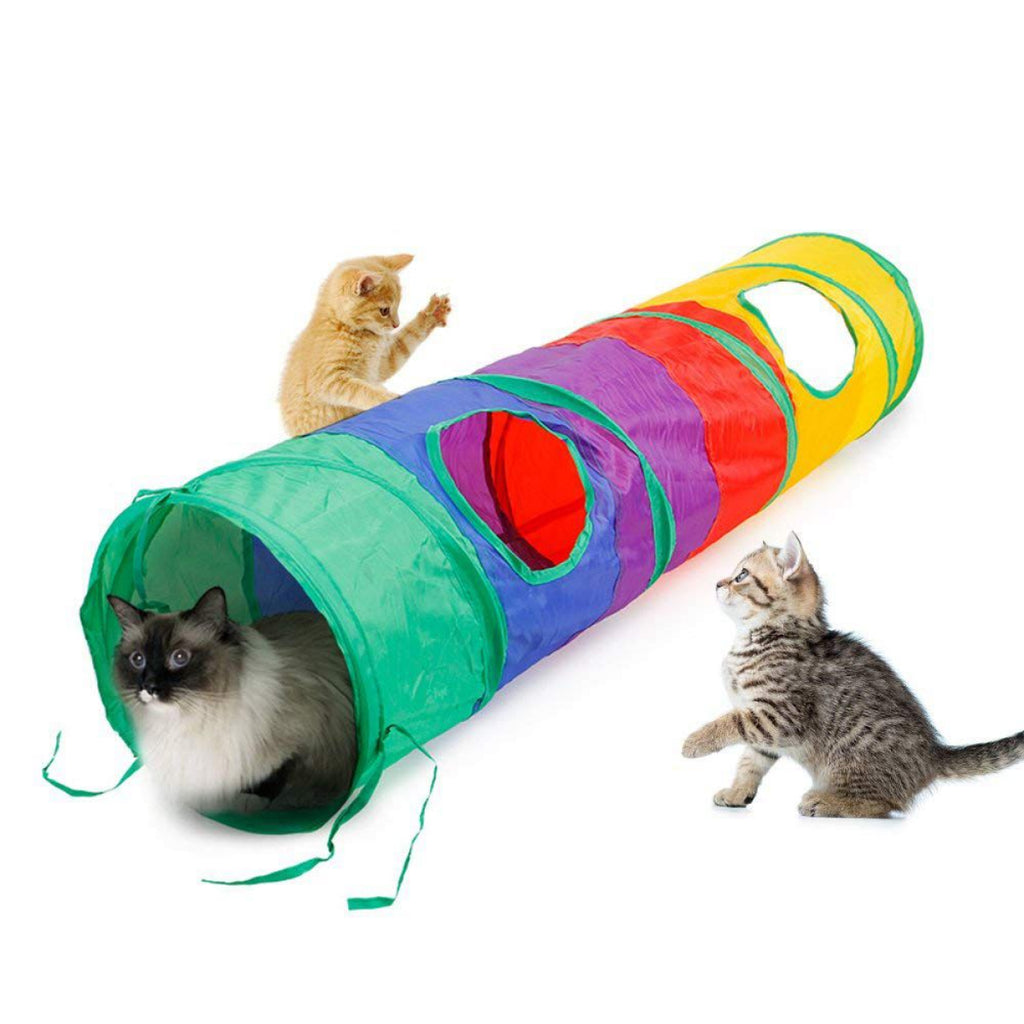 Extra-Large Cat Tunnel | Interactive Folding Playhouse for Endless Indoor Fun