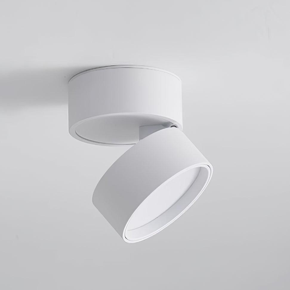 LED Surface Spotlight - Adjustable 360° Rotating Fixture for Indoor Lighting & Accent Illumination