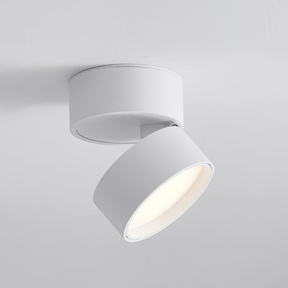 LED Surface Spotlight - Adjustable 360° Rotating Fixture for Indoor Lighting & Accent Illumination