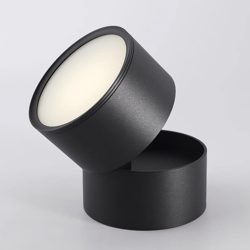 LED Surface Spotlight - Adjustable 360° Rotating Fixture for Indoor Lighting & Accent Illumination