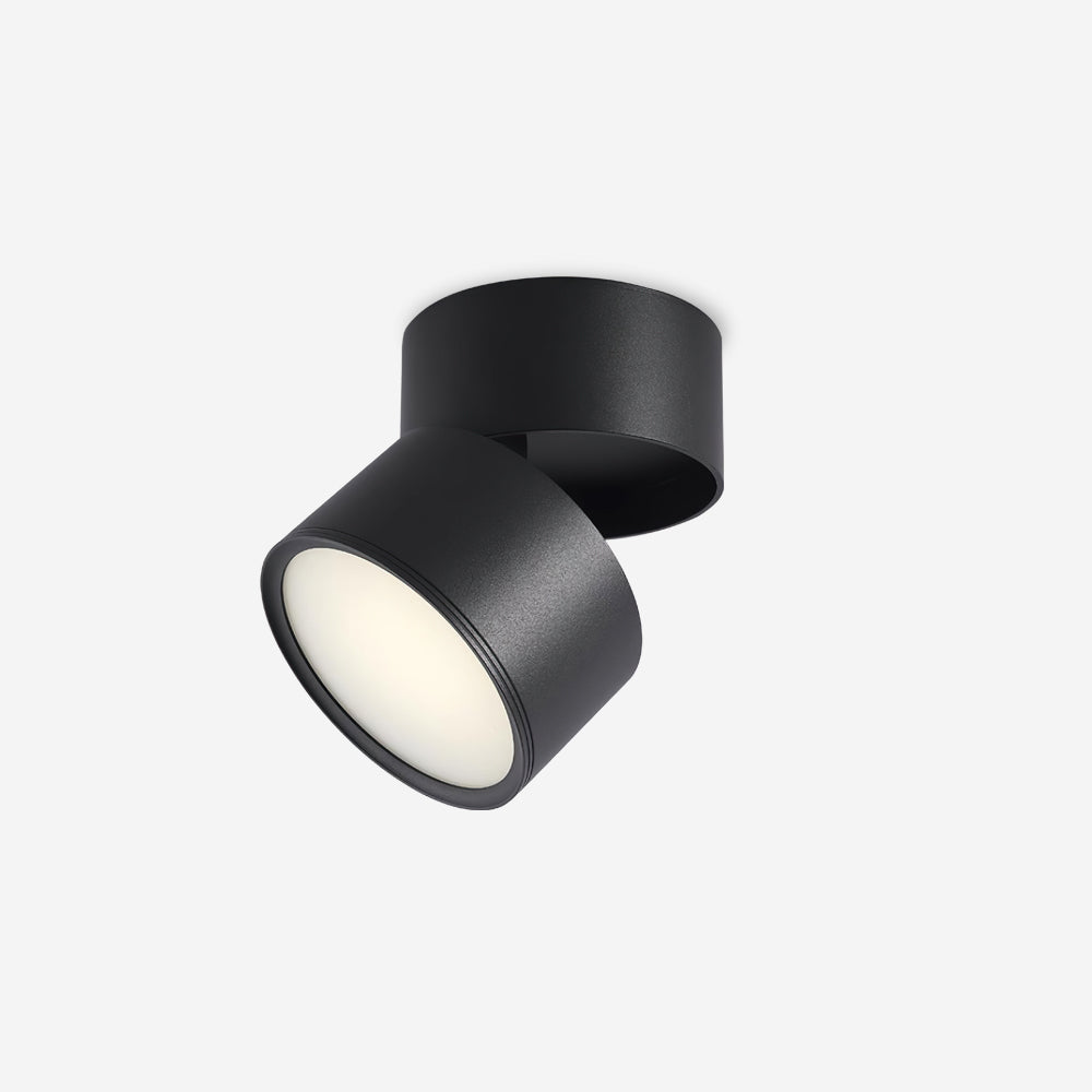 LED Surface Spotlight - Adjustable 360° Rotating Fixture for Indoor Lighting & Accent Illumination