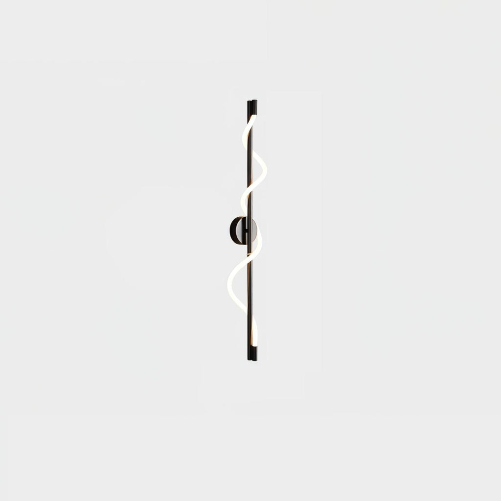 Flexible Linear Curve Wall Lamp - Adjustable Modern Lighting Fixture for Living Room & Hallway Decor