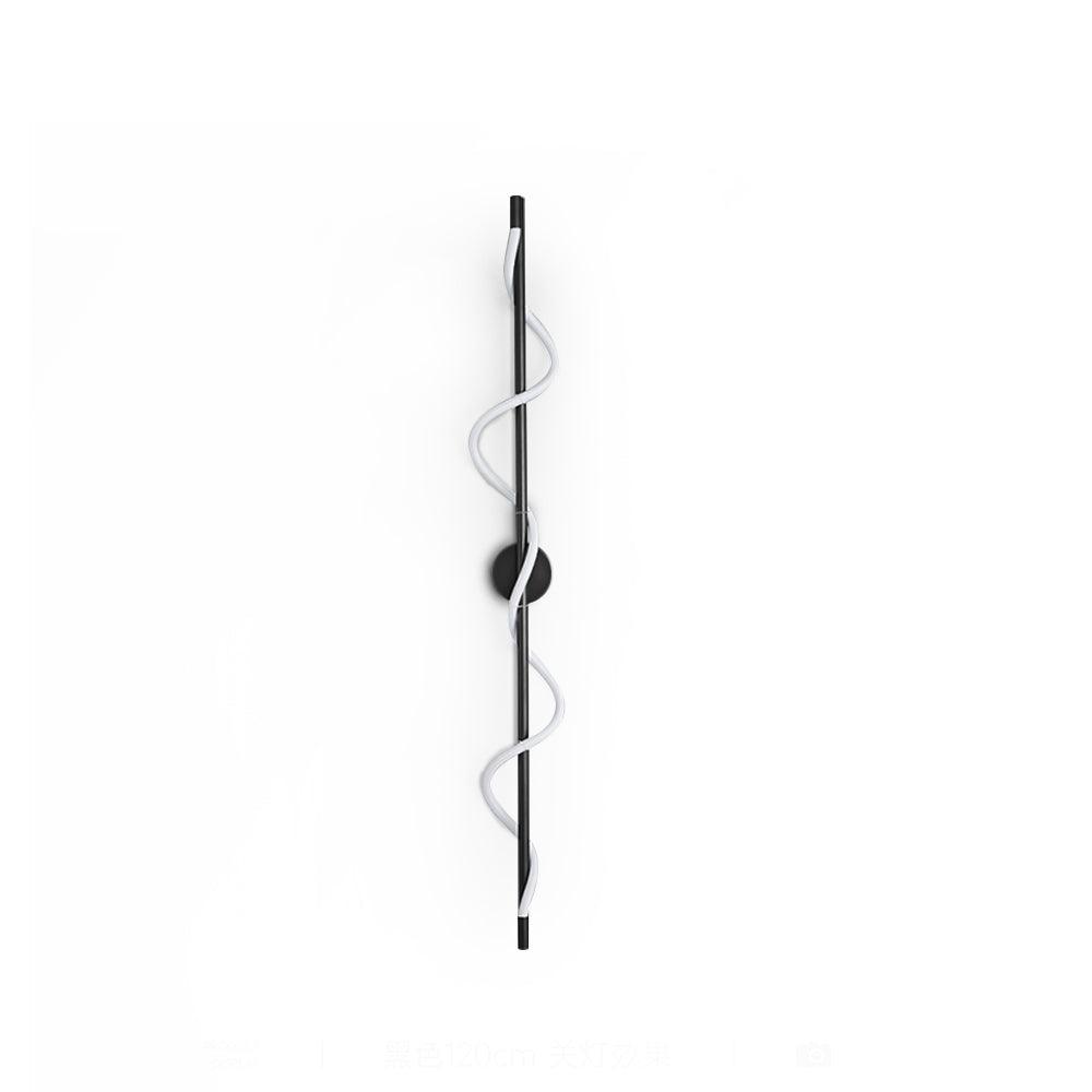 Flexible Linear Curve Wall Lamp - Adjustable Modern Lighting Fixture for Living Room & Hallway Decor