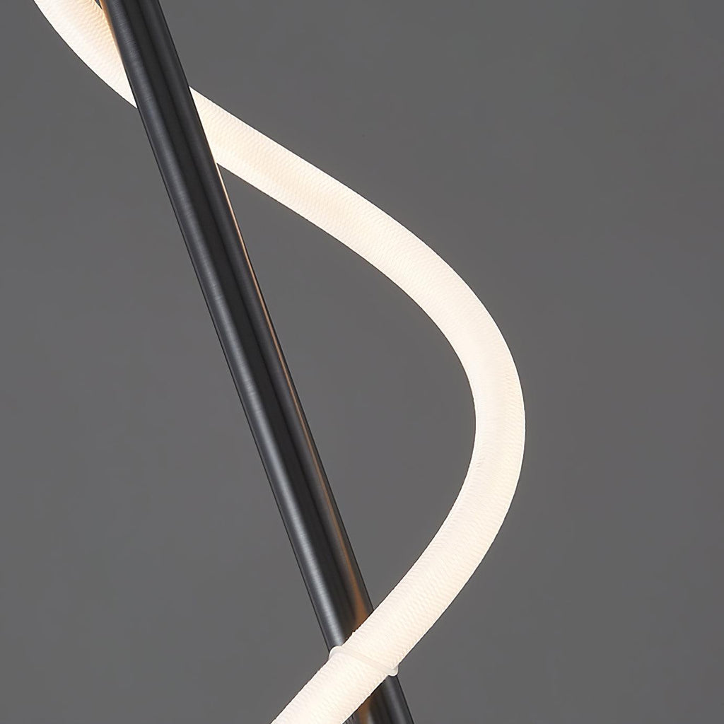 Flexible Linear Curve Wall Lamp - Adjustable Modern Lighting Fixture for Living Room & Hallway Decor