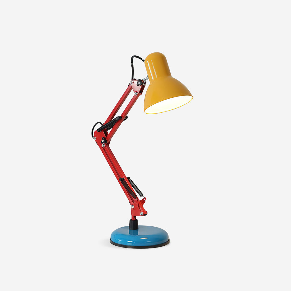 LED Table Lamp with Adjustable Arm and Shade - Modern Lighting for Home Office & Living Room Use