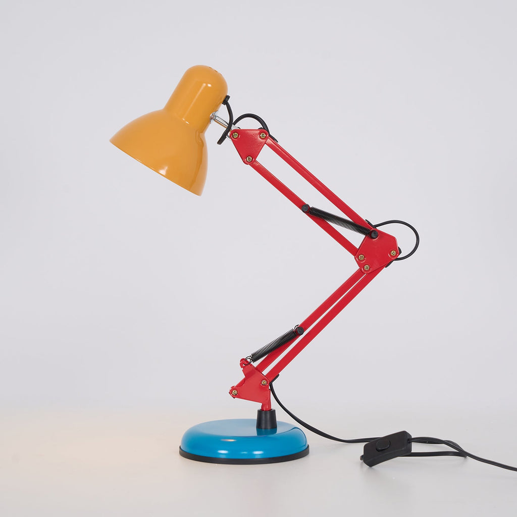 LED Table Lamp with Adjustable Arm and Shade - Modern Lighting for Home Office & Living Room Use