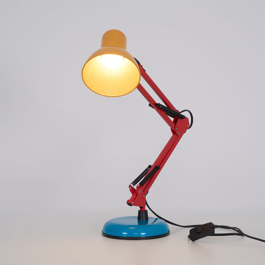 LED Table Lamp with Adjustable Arm and Shade - Modern Lighting for Home Office & Living Room Use