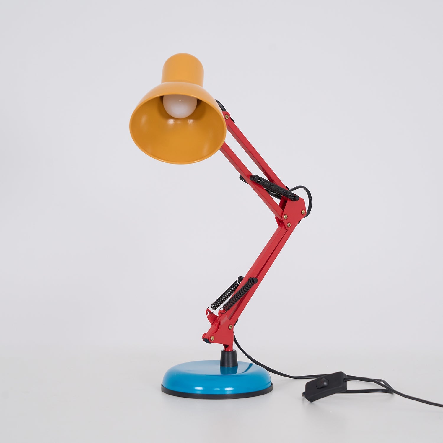 LED Table Lamp with Adjustable Arm and Shade - Modern Lighting for Home Office & Living Room Use