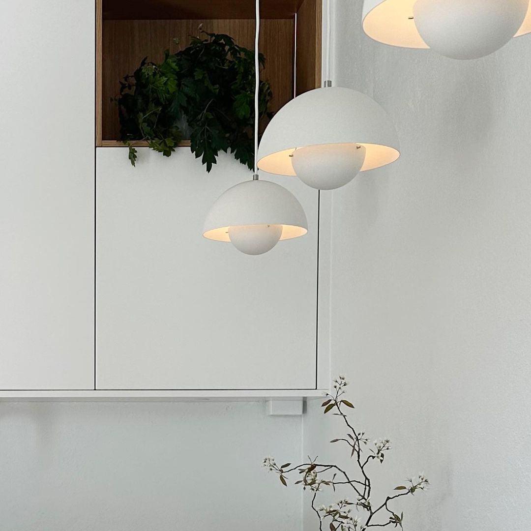 Flowerpot Pendant Lamp - Modern Hanging Light Fixture for Kitchen, Dining Room & Living Room Decor