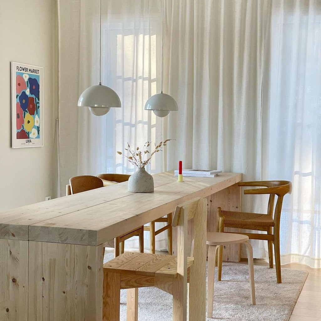 Flowerpot Pendant Lamp - Modern Hanging Light Fixture for Kitchen, Dining Room & Living Room Decor