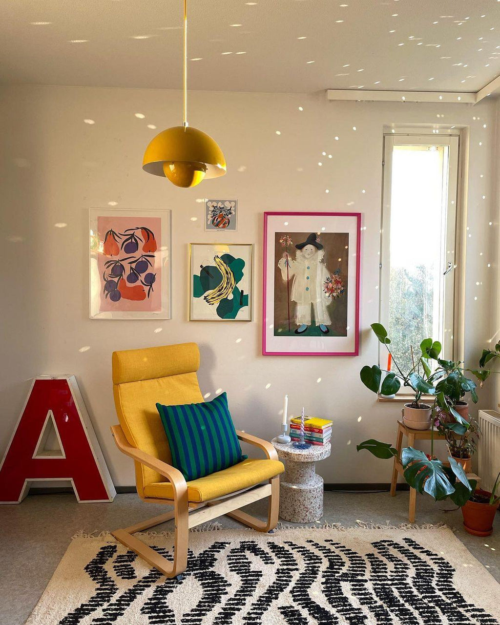 Flowerpot Pendant Lamp - Modern Hanging Light Fixture for Kitchen, Dining Room & Living Room Decor