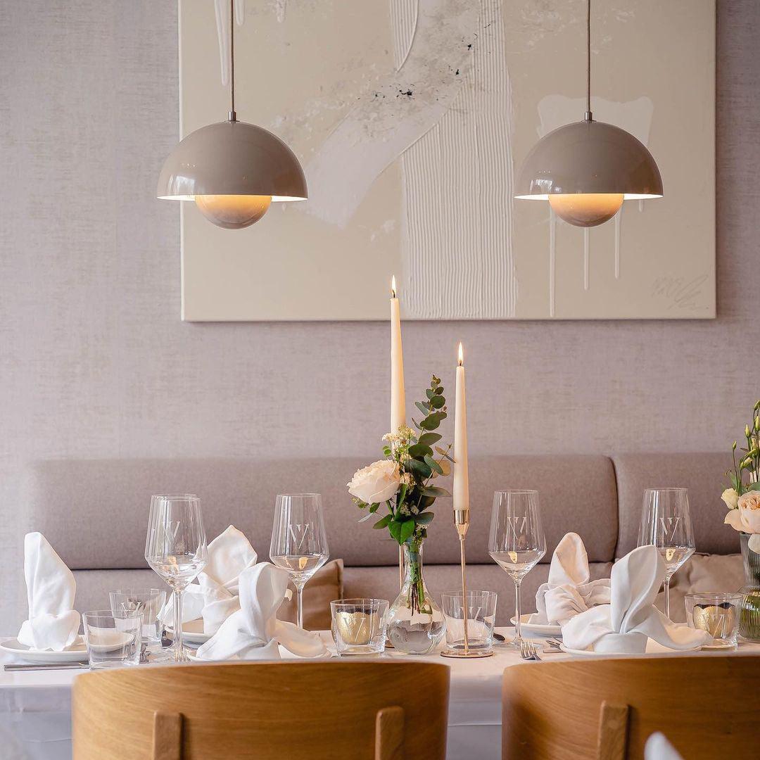 Flowerpot Pendant Lamp - Modern Hanging Light Fixture for Kitchen, Dining Room & Living Room Decor