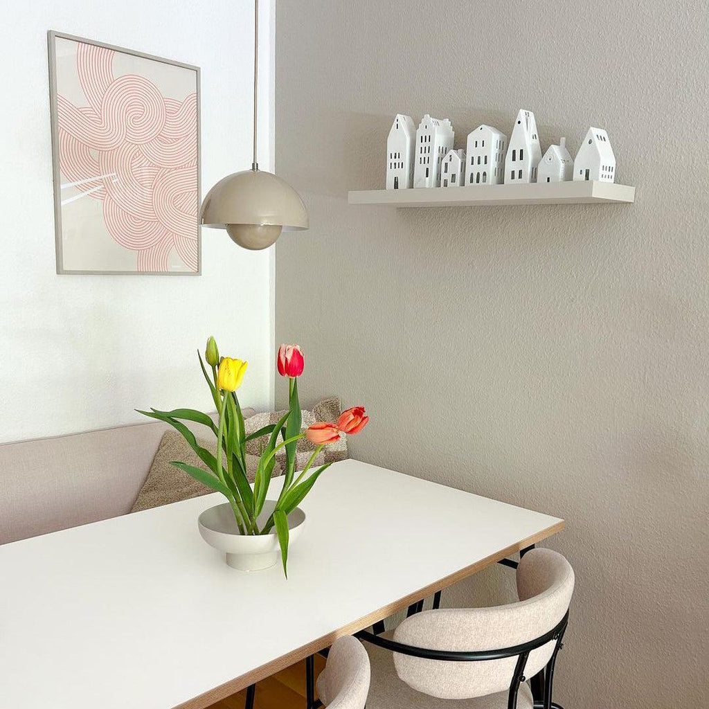 Flowerpot Pendant Lamp - Modern Hanging Light Fixture for Kitchen, Dining Room & Living Room Decor