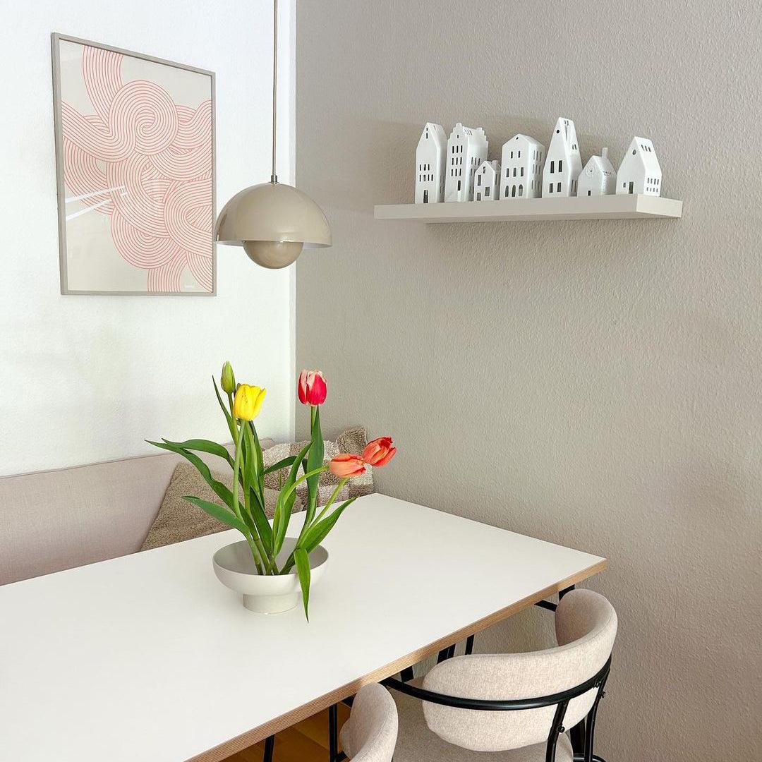 Flowerpot Pendant Lamp - Modern Hanging Light Fixture for Kitchen, Dining Room & Living Room Decor