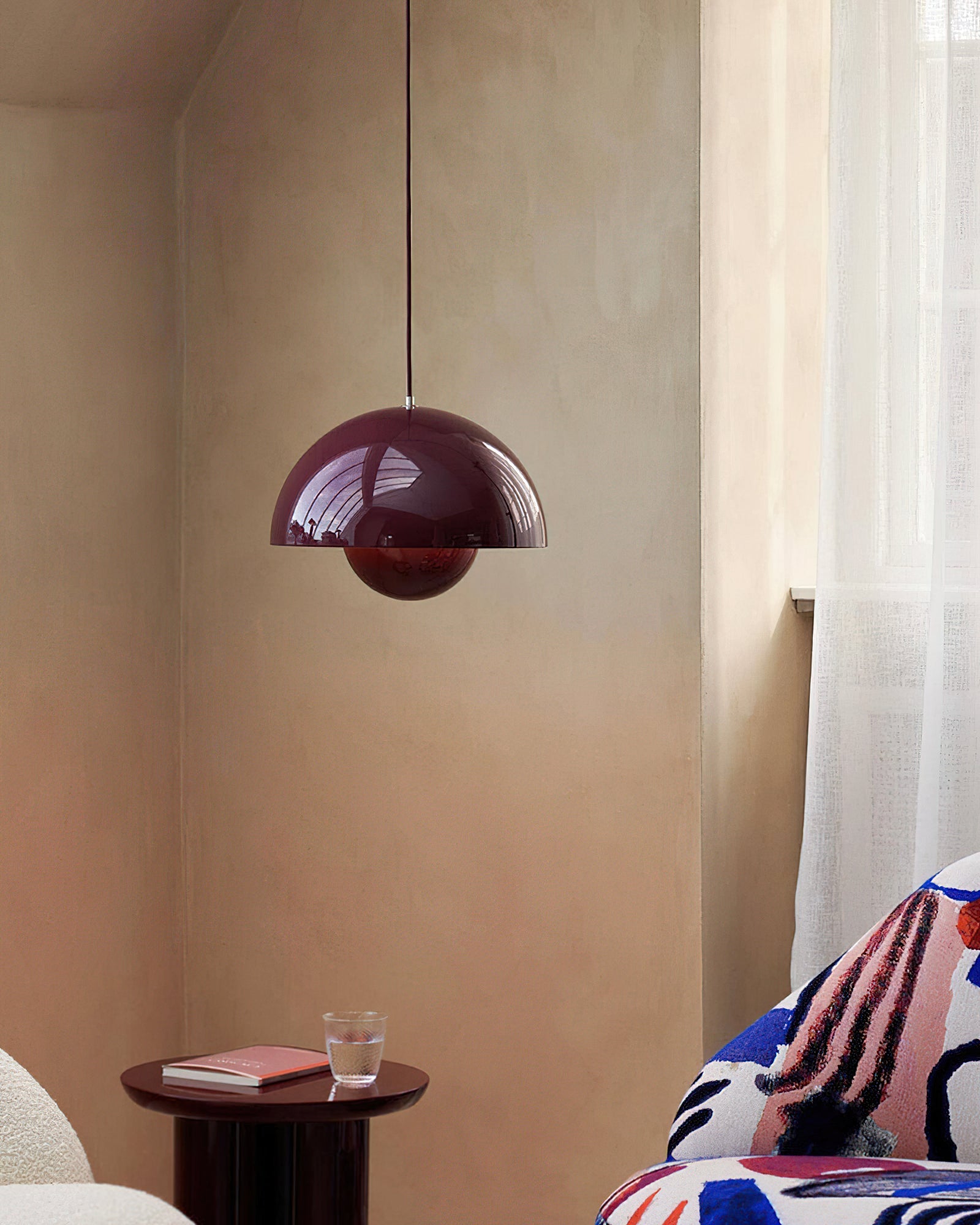 LED Flowerpot Pendant Light Fixture - Modern Hanging Lamp for Kitchen, Dining Room & Living Room Decor