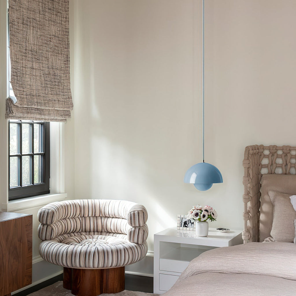 LED Flowerpot Pendant Light Fixture - Modern Hanging Lamp for Kitchen, Dining Room & Living Room Decor