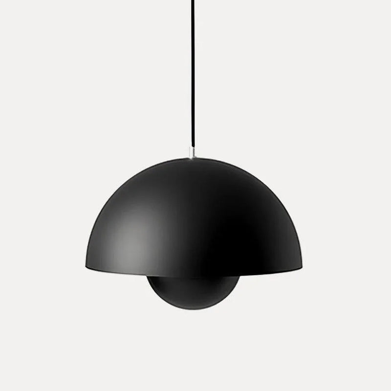 LED Flowerpot Pendant Light Fixture - Modern Hanging Lamp for Kitchen, Dining Room & Living Room Decor