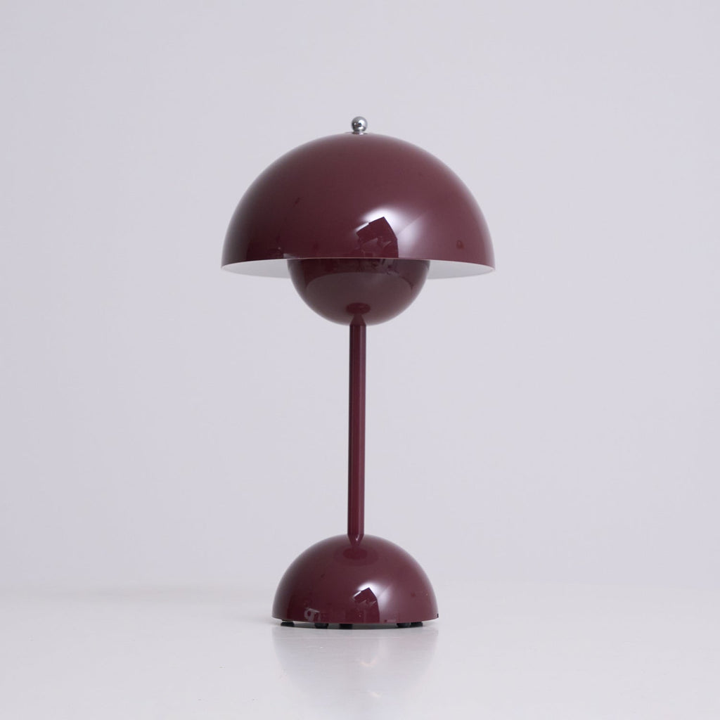 Flowerpot Portable Table Lamp with Adjustable Brightness for Bedroom, Living Room & Office Use