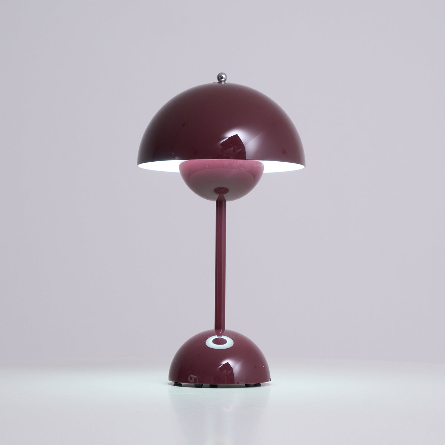 Flowerpot Portable Table Lamp with Adjustable Brightness for Bedroom, Living Room & Office Use