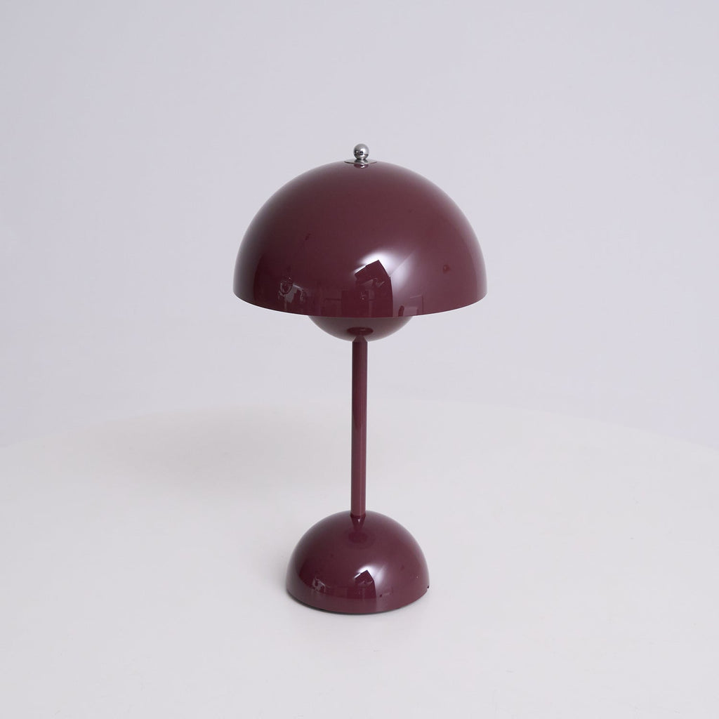 Flowerpot Portable Table Lamp with Adjustable Brightness for Bedroom, Living Room & Office Use