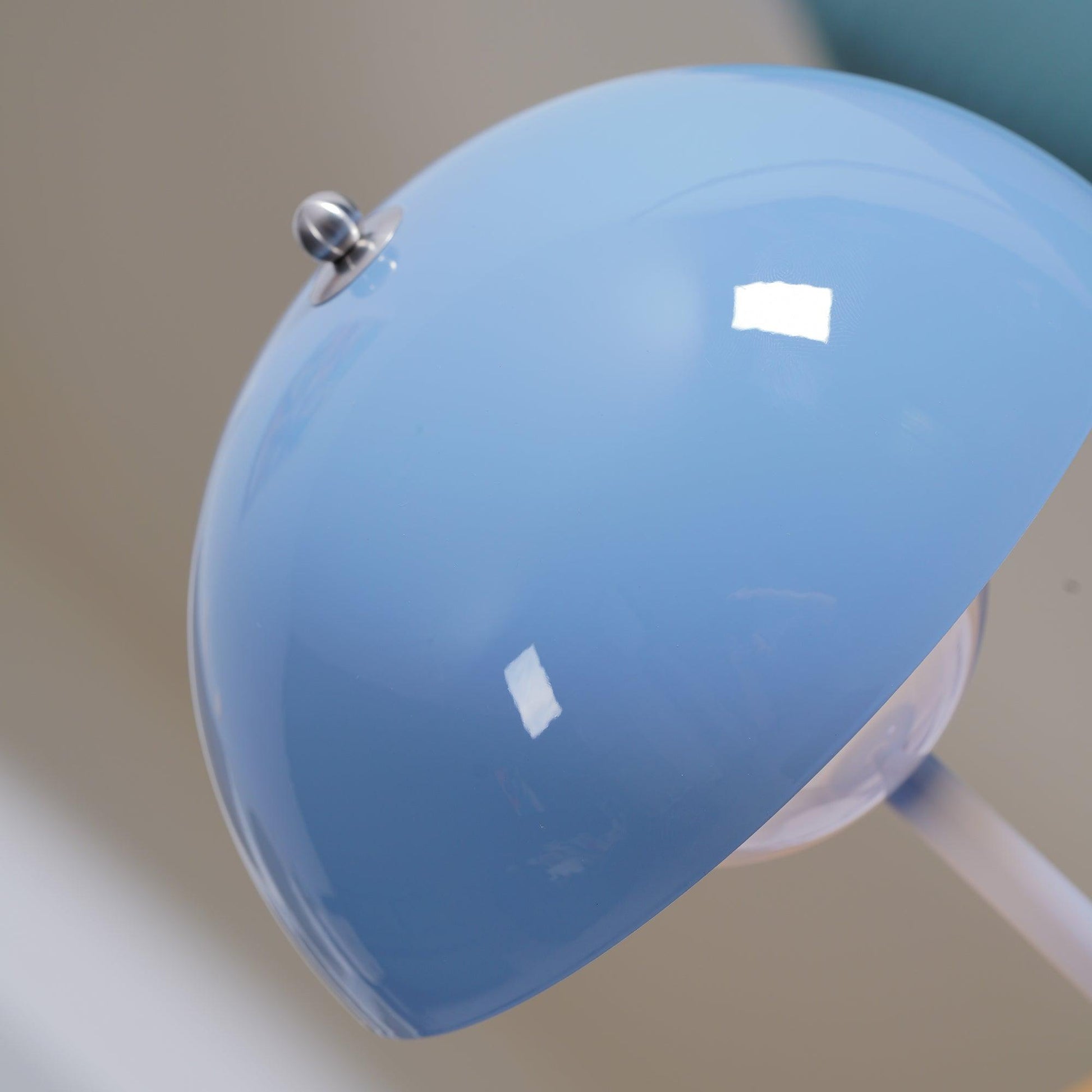 Flowerpot Portable Table Lamp with Adjustable Brightness for Bedroom, Living Room & Office Use