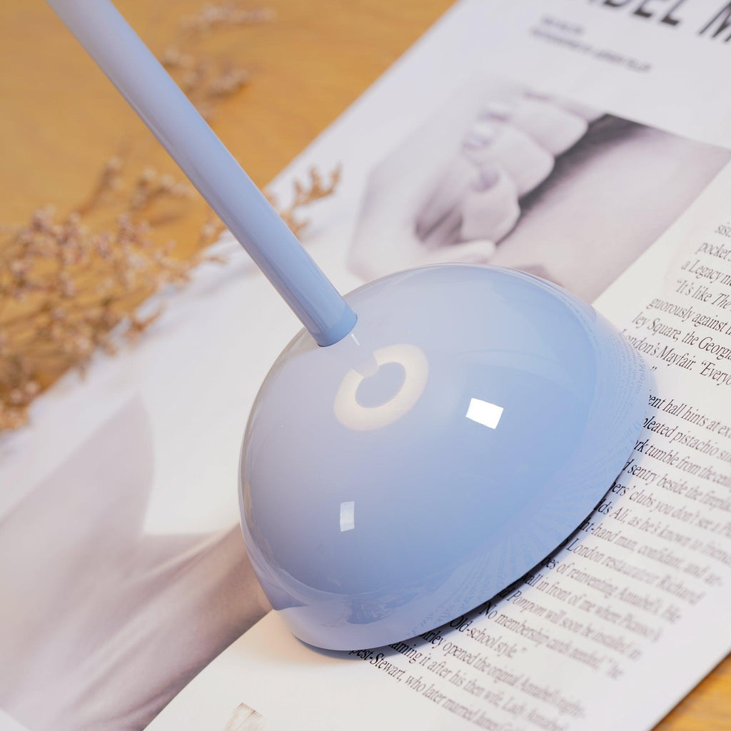 Flowerpot Portable Table Lamp with Adjustable Brightness for Bedroom, Living Room & Office Use