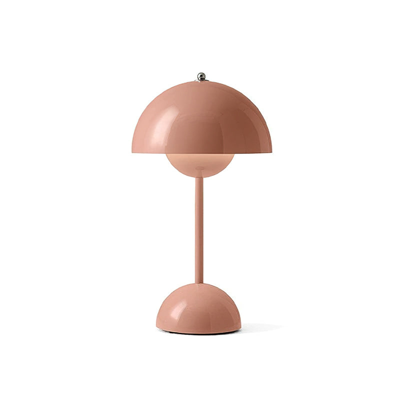 Flowerpot Portable Table Lamp with Adjustable Brightness for Bedroom, Living Room & Office Use