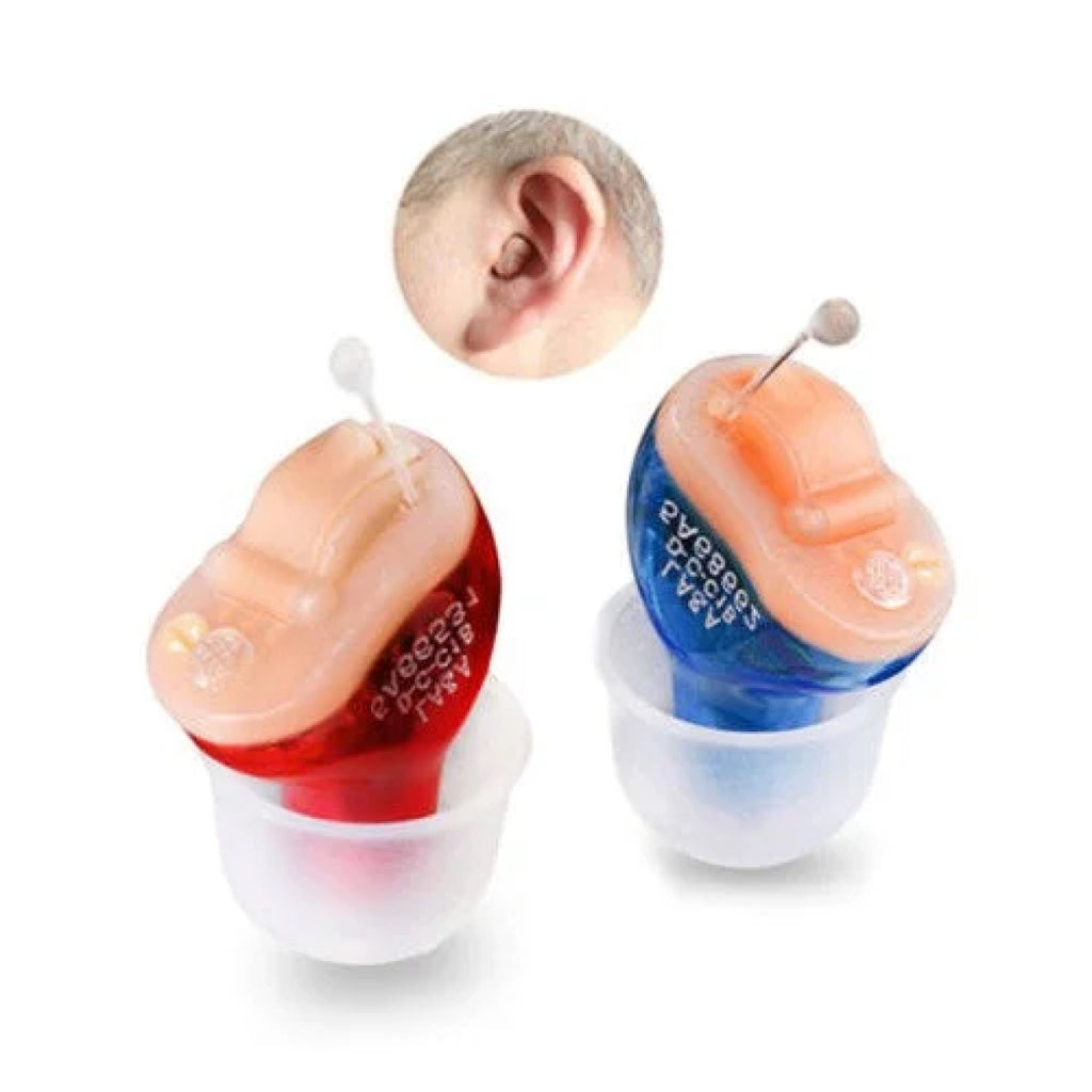 Invisible Hearing Aids | Rechargeable Digital Sound Amplifier - Discreet, Comfortable & High-Quality Hearing Solution