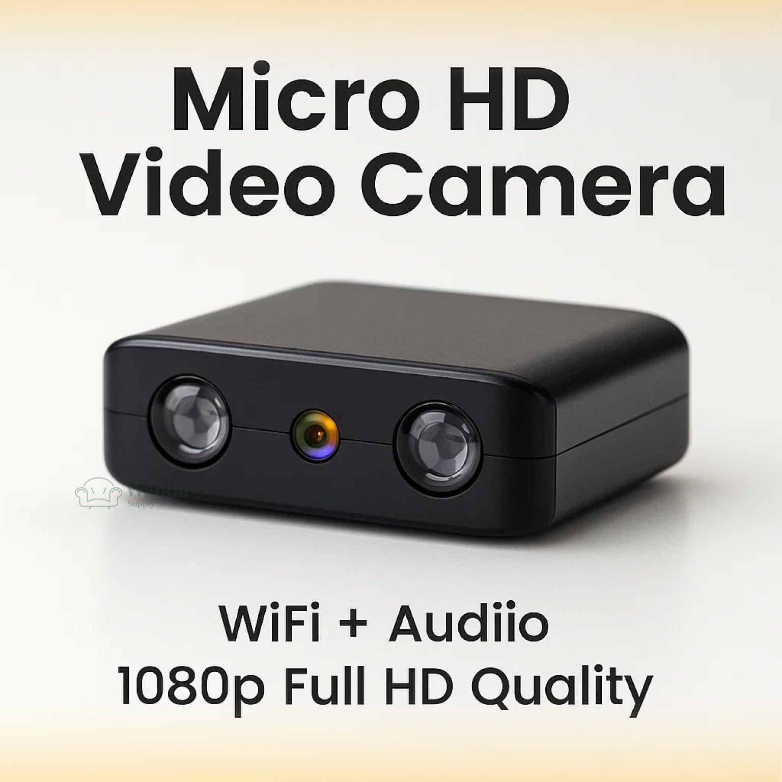 Wireless Miniature Camera with Audio - Surveillance for Home Security & Night Vision