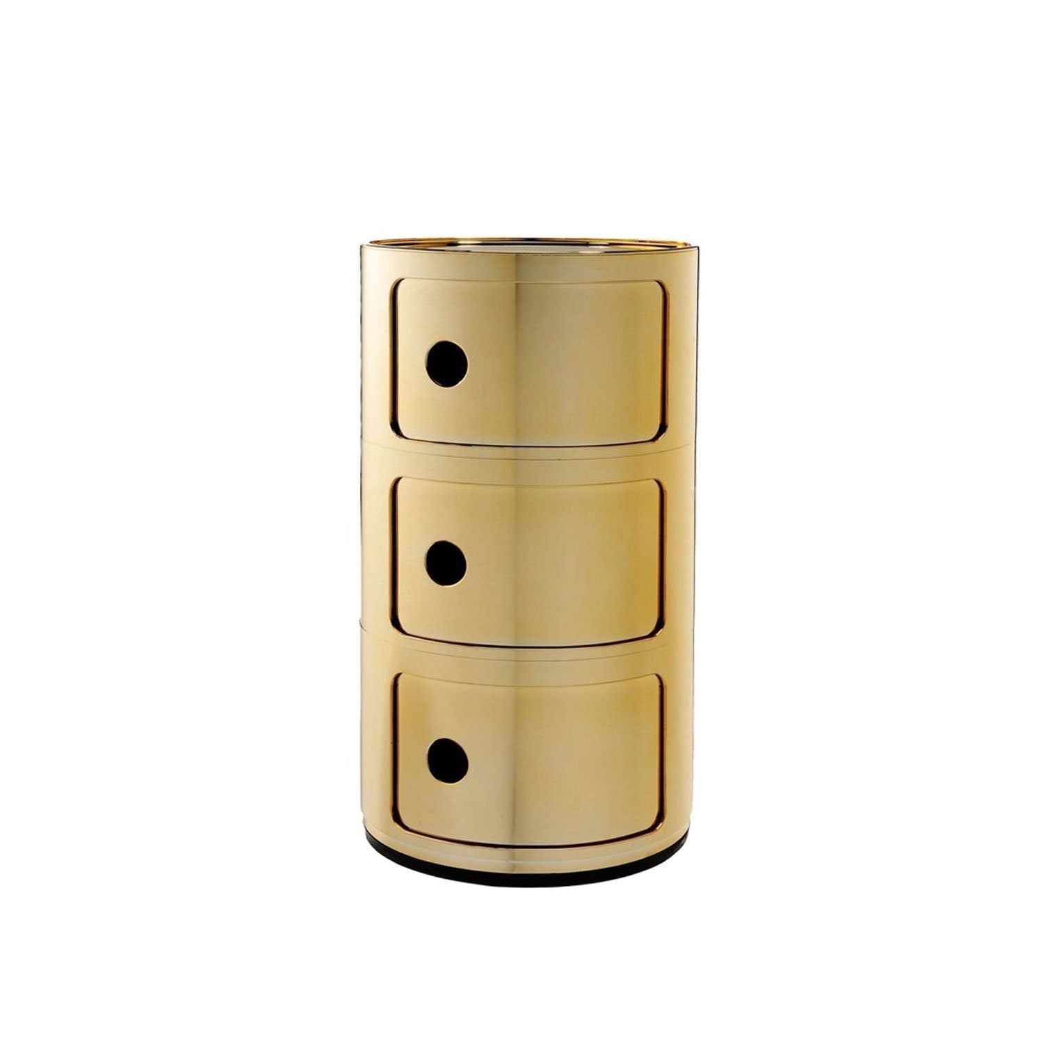 Metal Storage Unit - Kartell Componibili Modular Organizer for Home & Office Use, Multi-Functional and Stackable Design