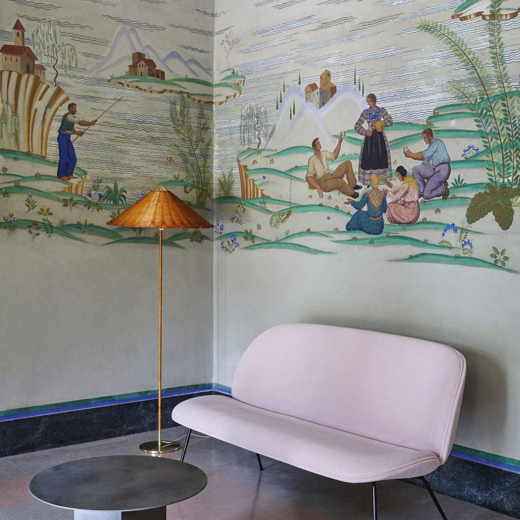 LED Floor Lamp with Adjustable Height and Modern Design for Living Room & Home Office