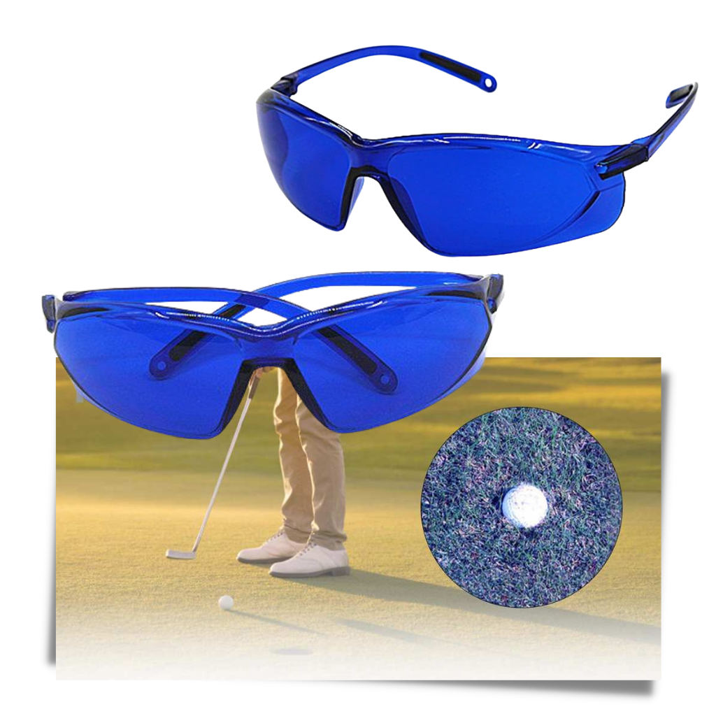 Professional Golf Ball Finder Glasses | Sports Sunglasses for Accurate Ball Detection