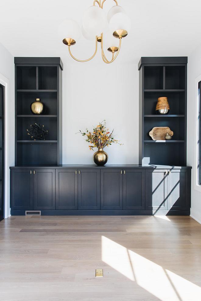 Gooseneck Chandelier | Wrought Iron & Glass, Damp-Rated for Indoor Use in Contemporary or Mid-Century Modern Spaces