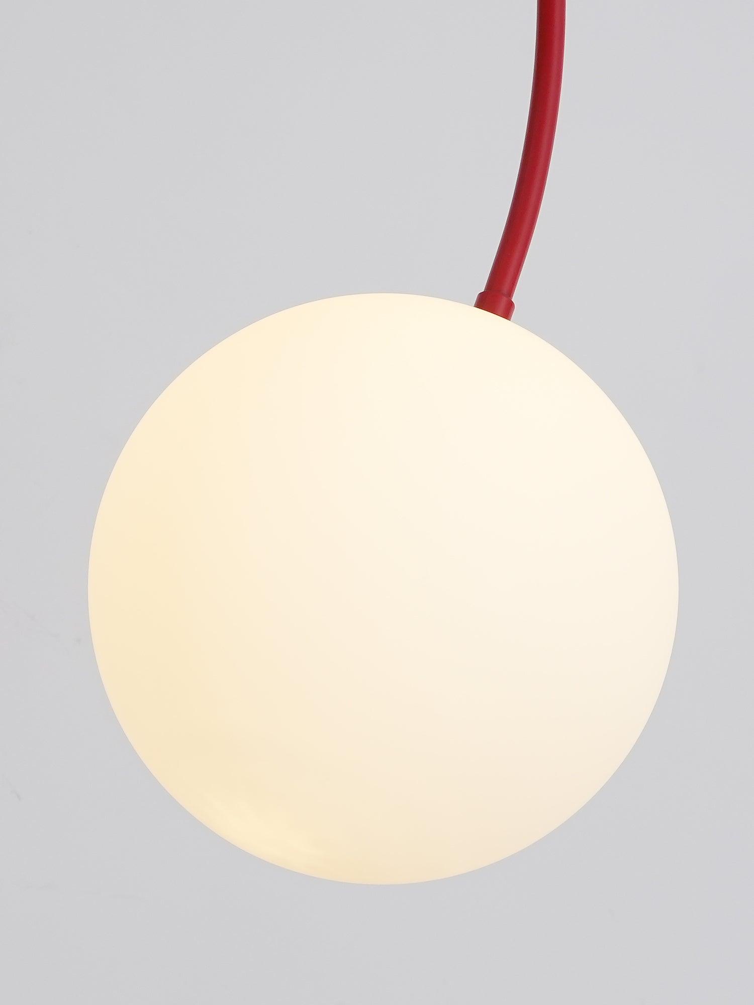 Modern LED Pendant Light | 6 Heads, Metal & Glass Design for Contemporary Indoor Spaces